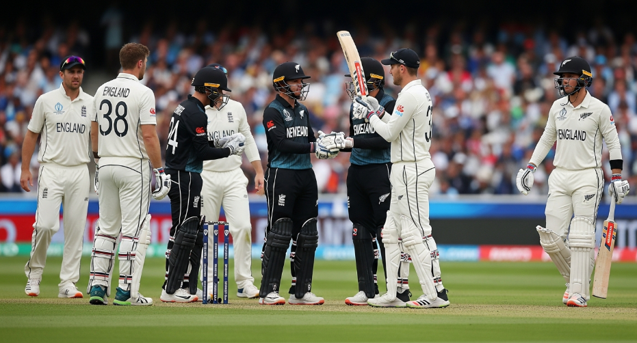 England cricket team vs New Zealand national cricket team timeline