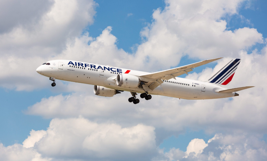 air france ord flight return